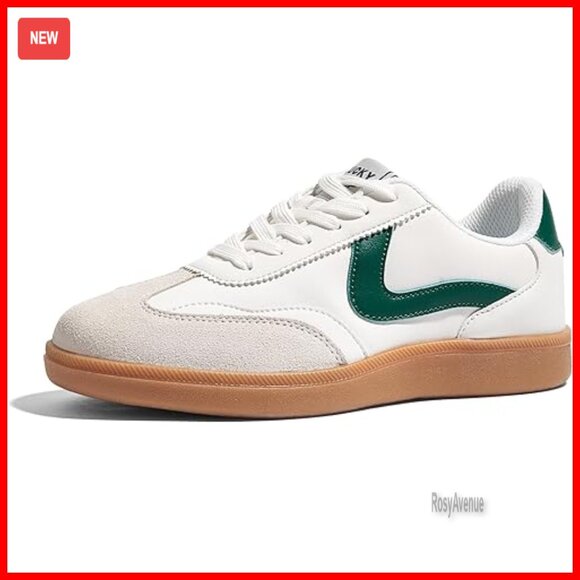 Women's Retro Sneakers Non-Slip Comfort Walking Casual Skate Shoes